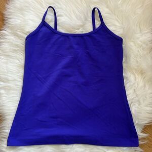 Vintage Actra 90’s Performance Tank Top Purple Large Woolite Wash Made in USA